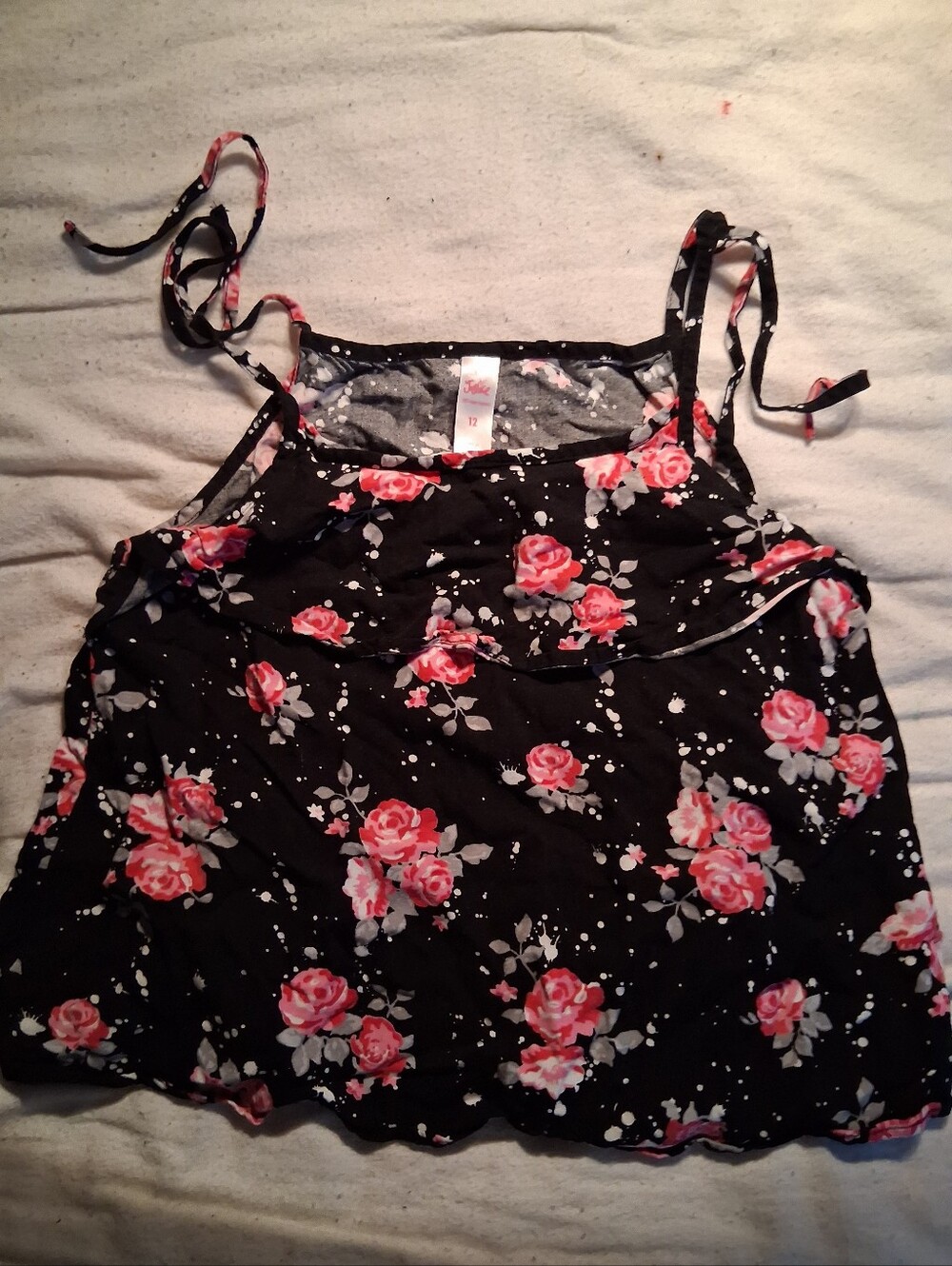 Justice Floral Top
